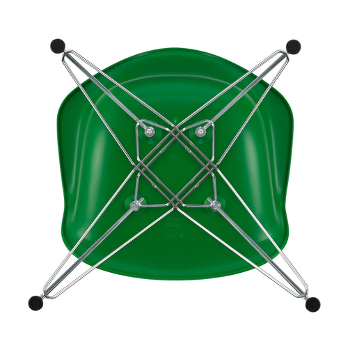 Cadeira de Braços em Plástico Eames DAR / Base Cromada